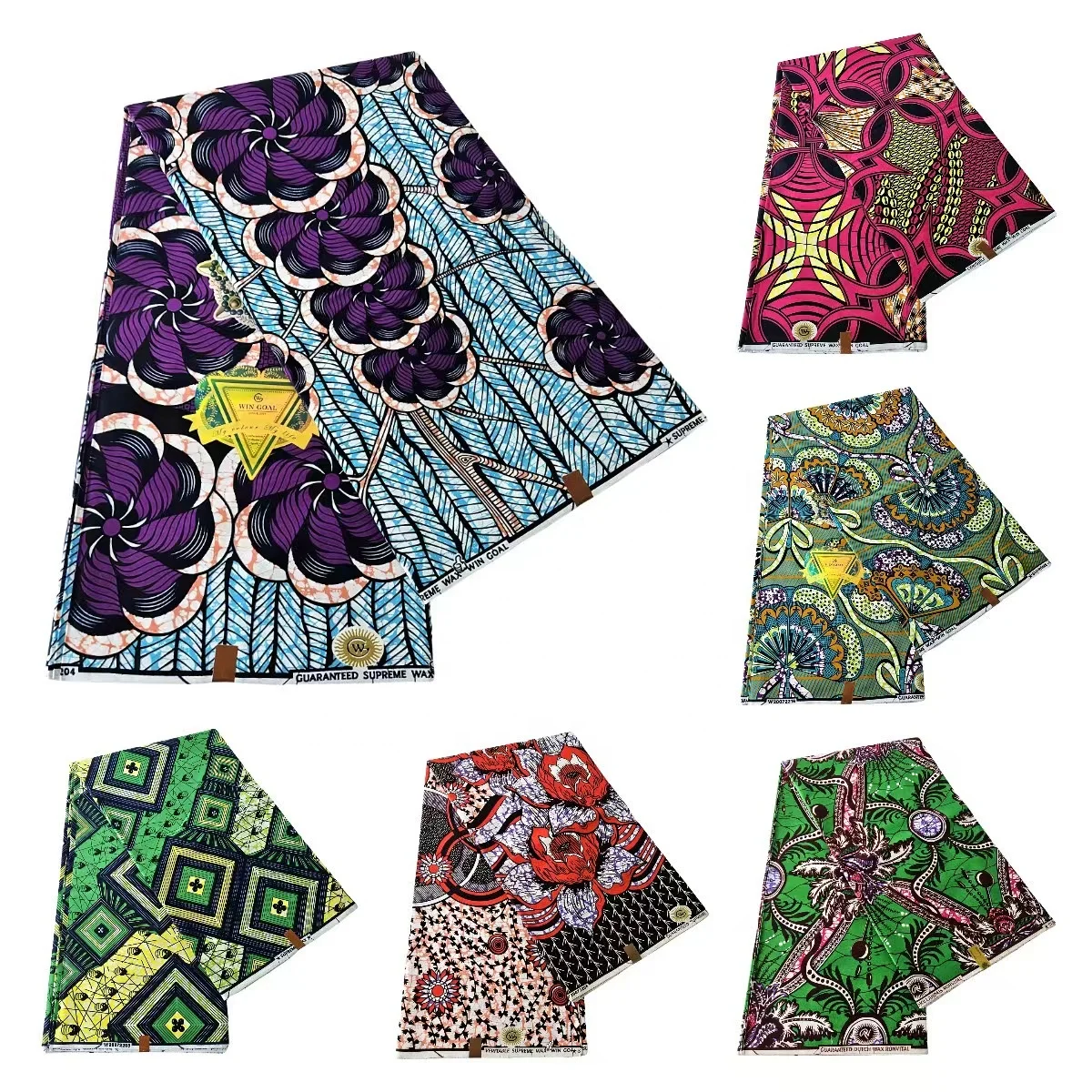 Factory Customize  African ankara printed dutch wax fabric 100% cotton wax printed cloth fabric for home textile