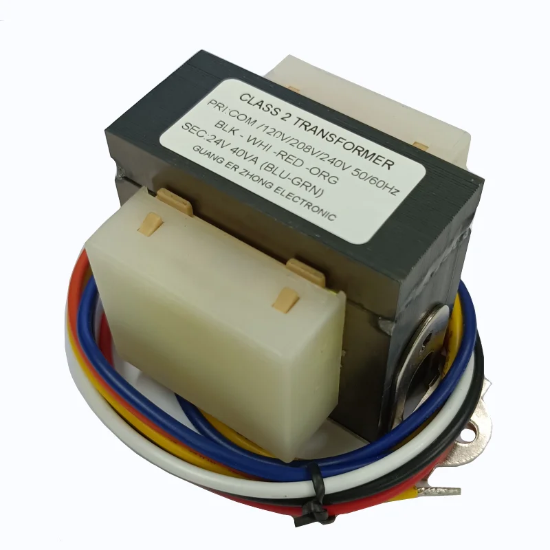 Class 2 Transformer 120/208/240V To 24V 50VA Control Transformer