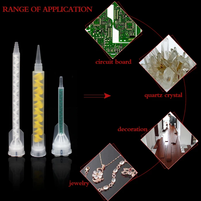 Dental Mixing Tip Epoxy Nozzle Free Sample Product Dildo Static Mixer