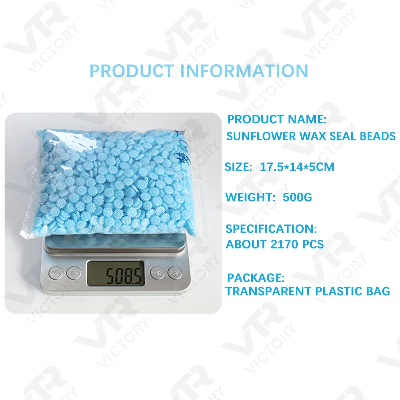 Custom Eco Friendly 500G 96 Colors Sunflower Melt Lacquer Sealing Wax Letter Envelope Stamp Seal Wax Kit Beads