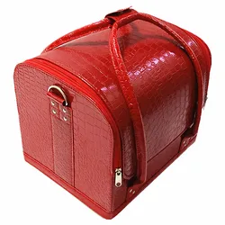 Fashion Alligator Aluminum Makeup Bag / Case
