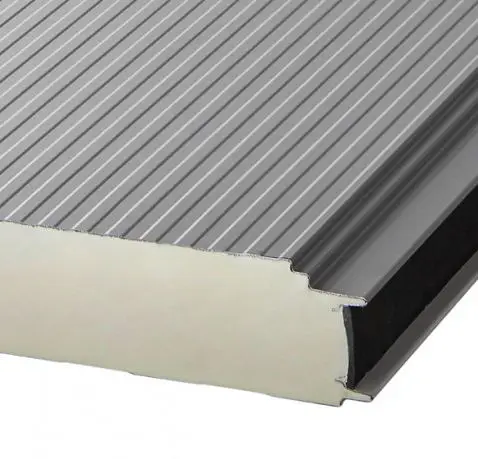 Thermal Insulation 50-200mm Thickness Polyurethane / PIR Sandwich Panel Roofing and Wall