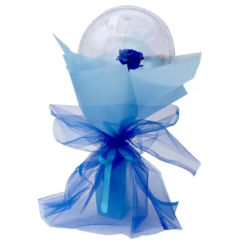 22inch LED Light Luminous Balloon Bouquet Rose Party Lamp Romantic Wedding Birthday Gift Christmas