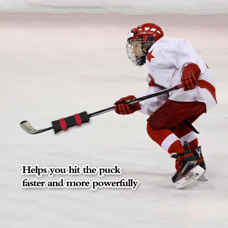 Hockey Stick Handling Weight with 4 Adjustable Weights Helps You Get a Harder Hockey sports