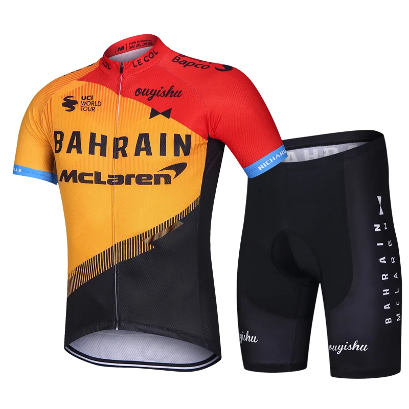 
OEM Manufacturer Pro Biker Jersey Set Custom Support Fashion Pattern Light Weight Bicycle Clothing Wear 