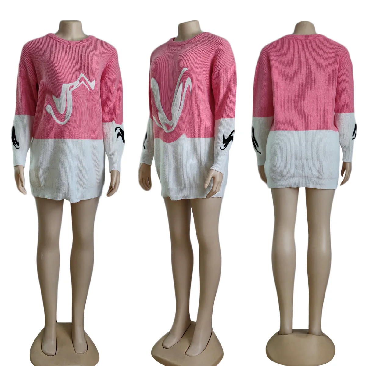 2025 Fall designer womens clothing New arrival knitted sweater ladies Knitted Girls winter knit top women  sweater