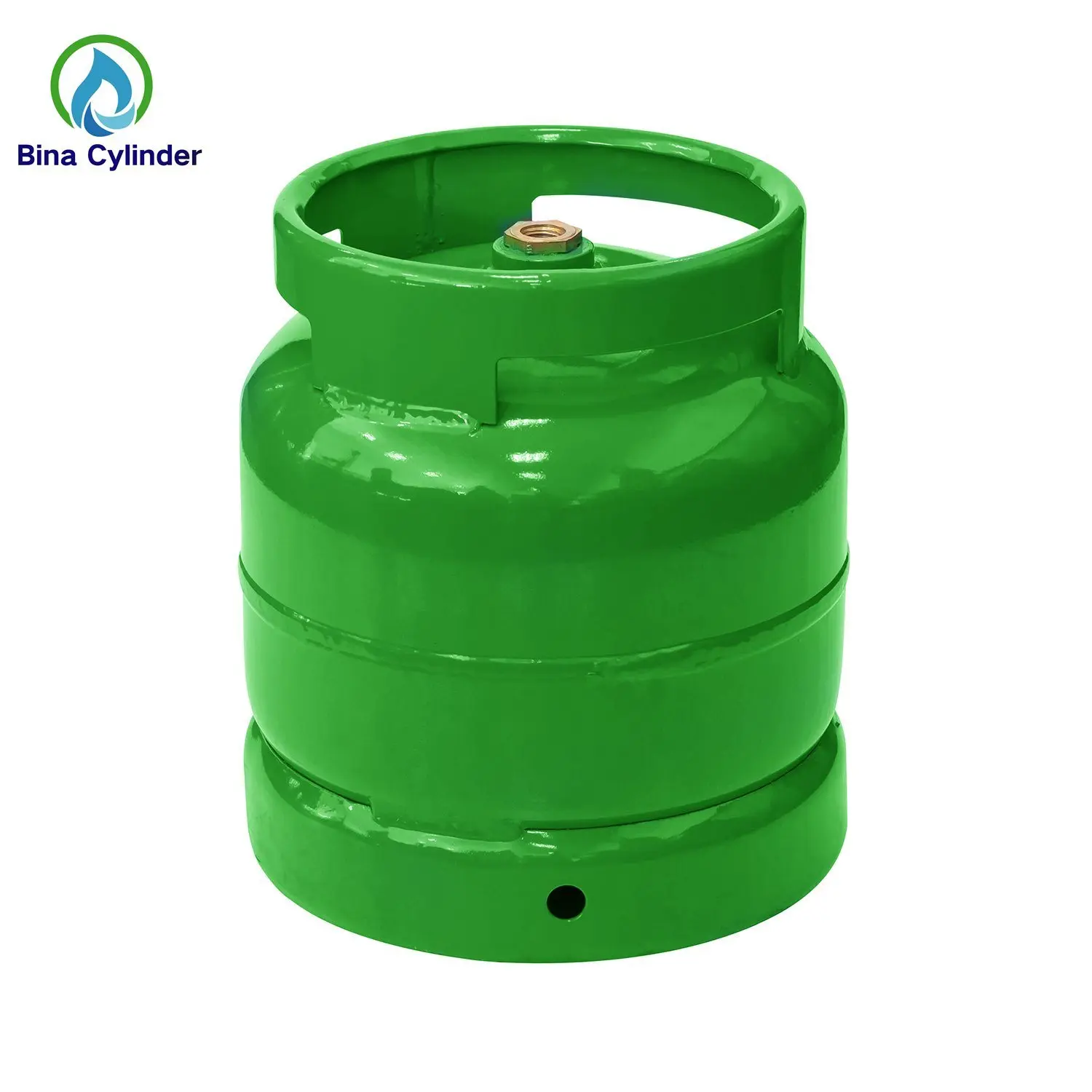 Газовый баллон для приготовления пищи сжиженным углеводородным давлением 3 кг стальной бытовой Hp295 или эквивалентный кемпинга низкий