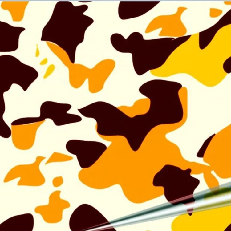 Leopard Pattern Cake baking ingredients creative color chocolate food transfer sheet printing paper