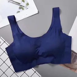 Women Teenager Seamless Wirefree T Shirt Comfortable Sleep Bra Women and girls Daily Seamless Sports Sleep Bra