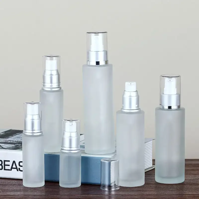 Wholesale high quality bottle lotion skin care product set spray bottle custom airless fine mist spray bottle