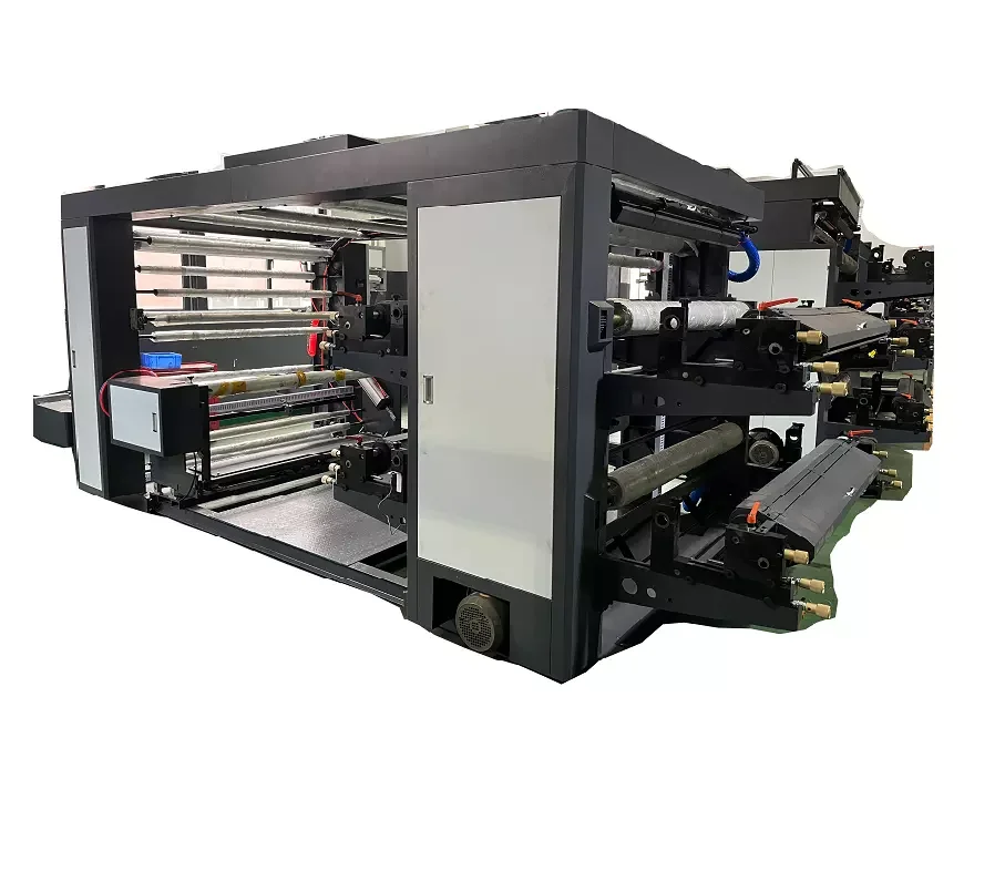 100m/min 380v Automatic 4 Colours Flexo Printing Press Machine Flexographic Printing Machine Letterpress Machine For BOPP Film