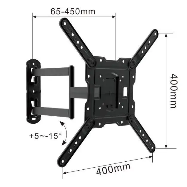 Rotating tv stand 360 degree bracket wall mount tilt swivel tv bracket 180 degrees