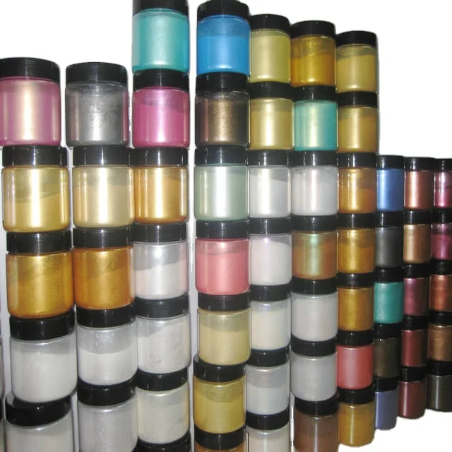 Pearl pigment pearlescent pigment pearl luster pigment mica color powder magic blue 425