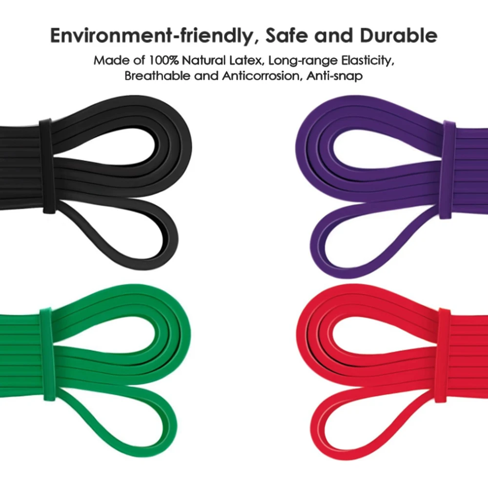  Мужской набор фитнес-браслетов для тренировок Laxtex Powerlifting Pull Up Bands Resistance