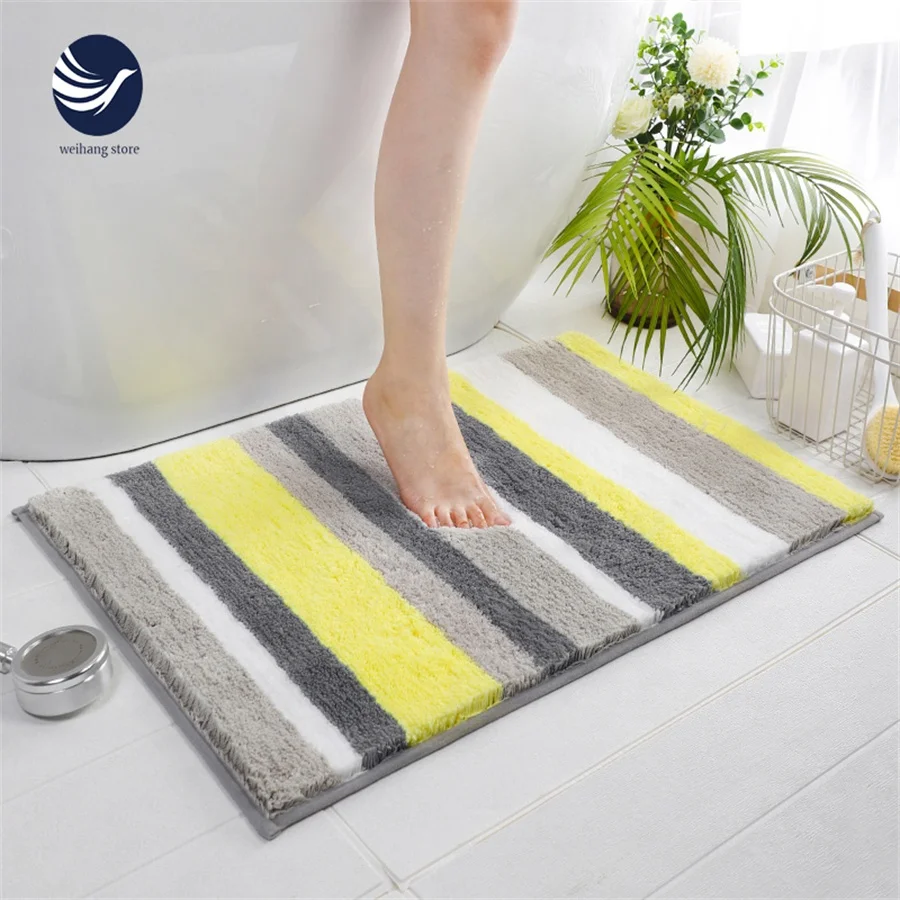
Terry Cotton Bath Mats Washable Bath Mats Disposable customized bath mats 