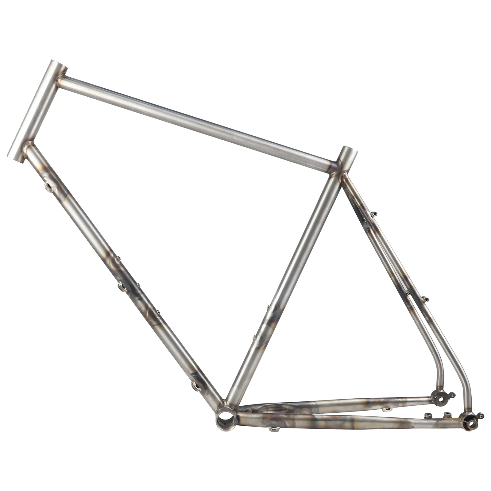 MEGHNA 700C Cr-Mo Chromoly Steel Frame For Gravel Bicycle With Thru-axle And Disc Brake