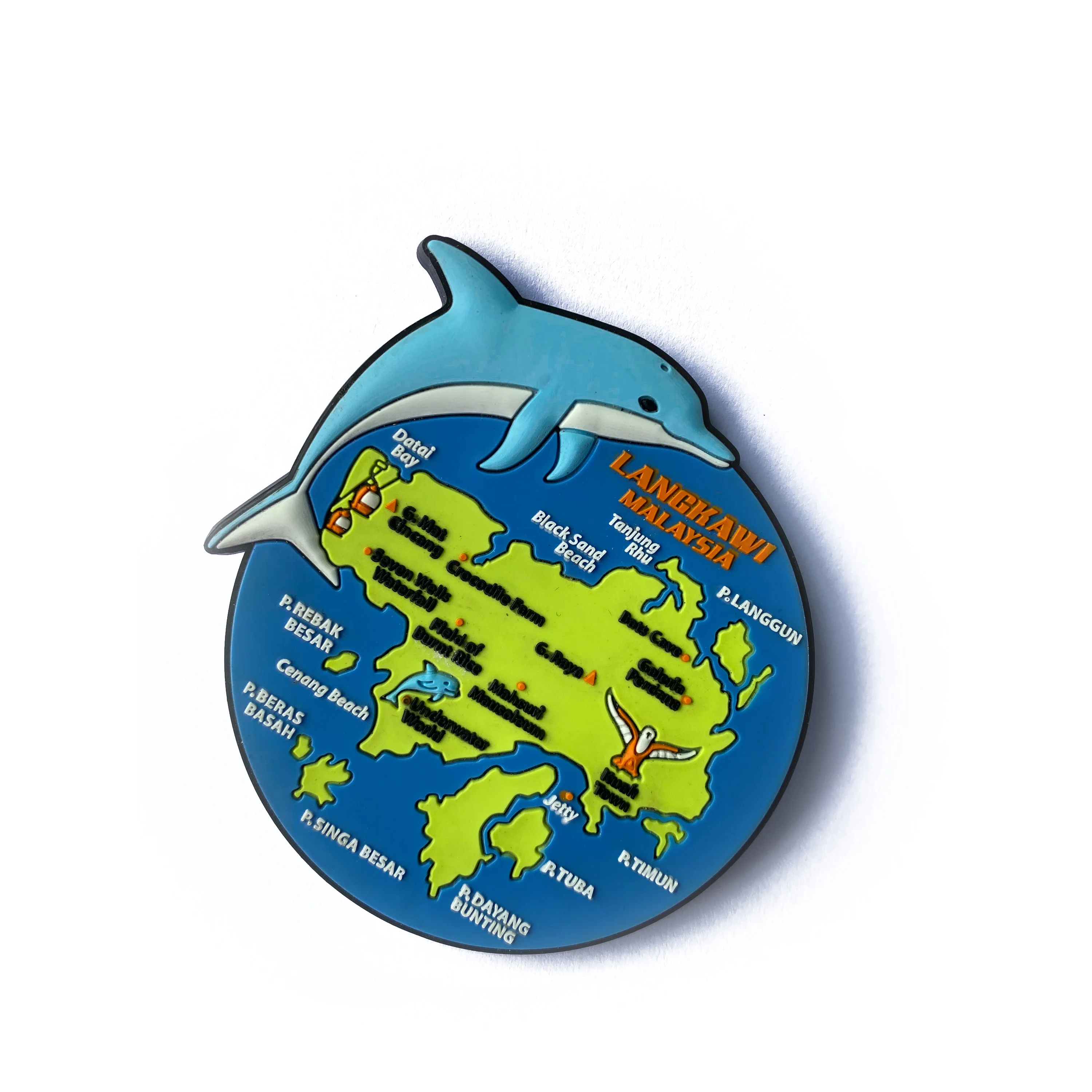 High quality custom logo rubber 3D sticker custom soft pvc rubber fridge magnet for souvenir gifts