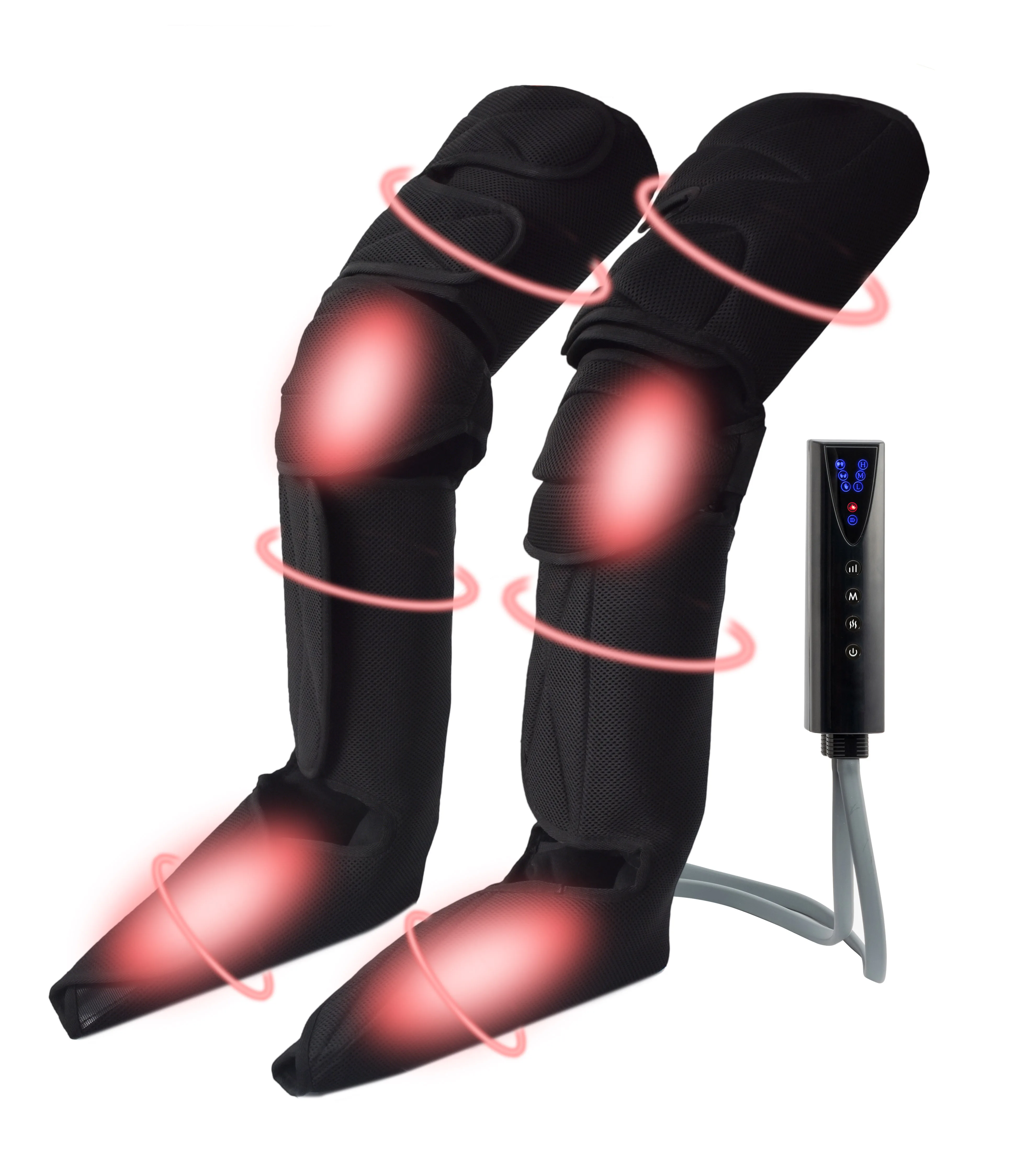 Electric Knee Foot Leg Massager Pad Body Pain Relief Massager Foot Massager with Remote Control S601P