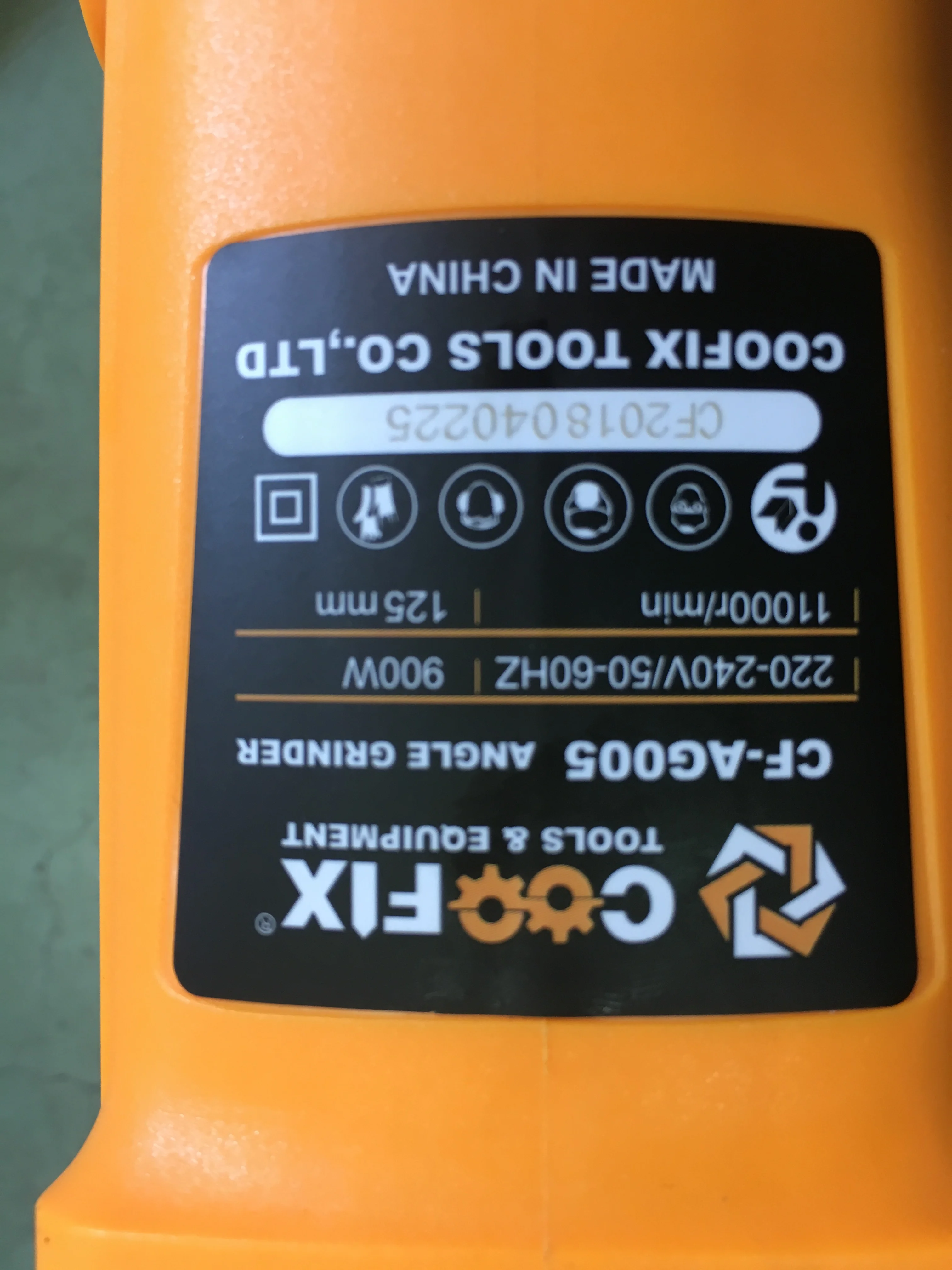 COOFIX   125mm professional power tools DIsc grinder machine