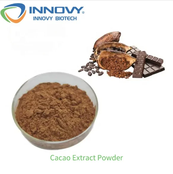 Innovy Factory Direct Supply Organic Cocoa Extract 10:1 Theobromine Powder 99% Cocoa Powder