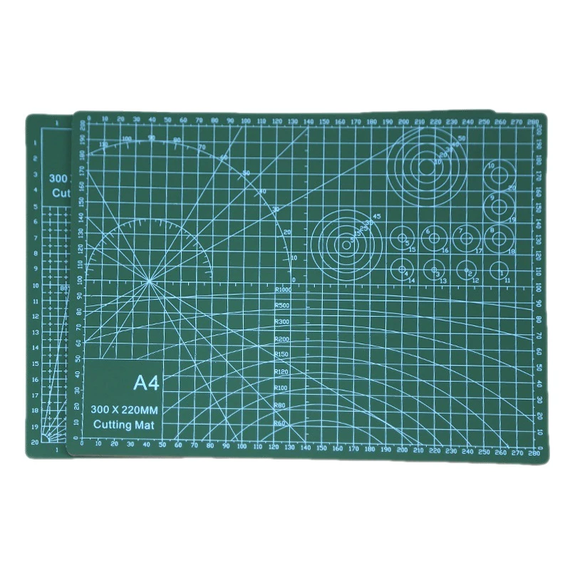 A2 A3 A4 PVC Cutting Mat Double Side Non Slip Cutting Board Pad DIY Self-healing Cutting Mat
