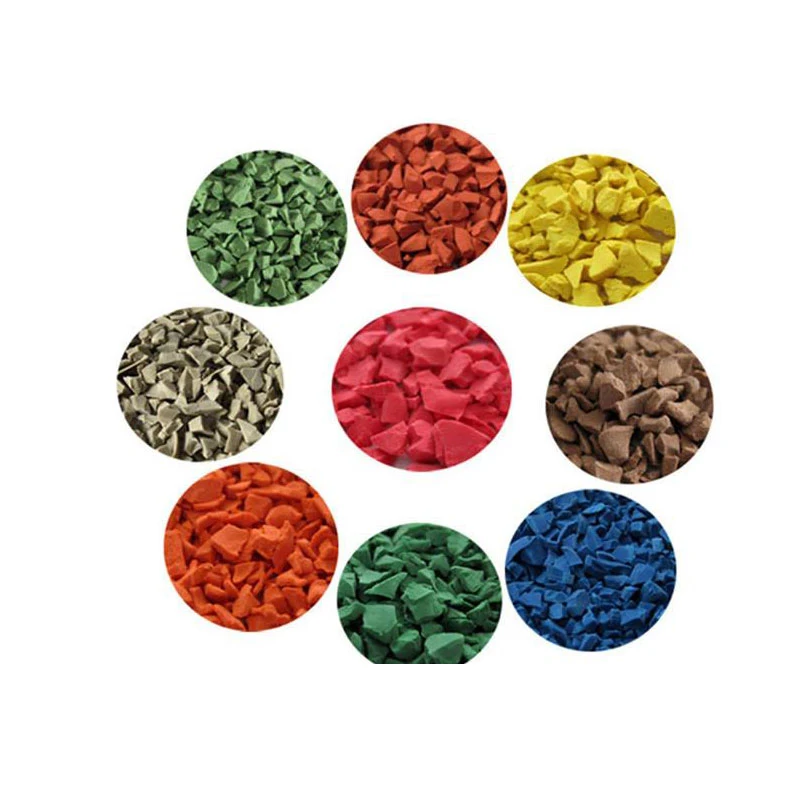 Synthetic Aging Resistant Non-toxic Epdm Rubber Granules For Child Play Area