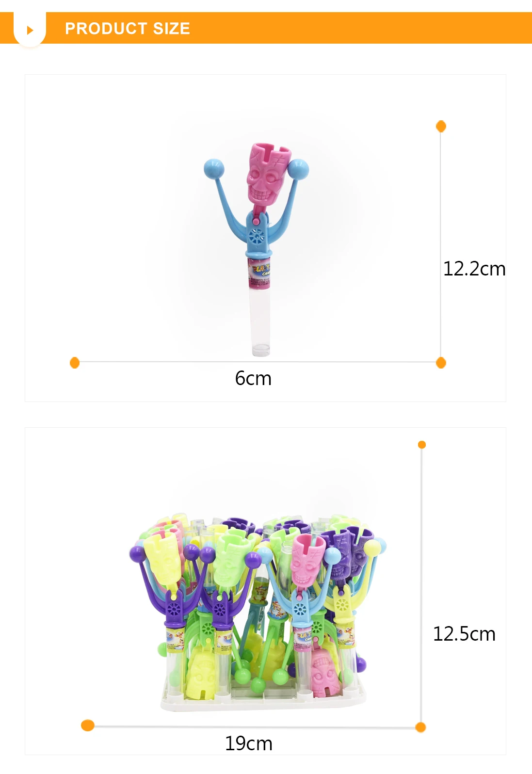 The devil  bell  candy toy