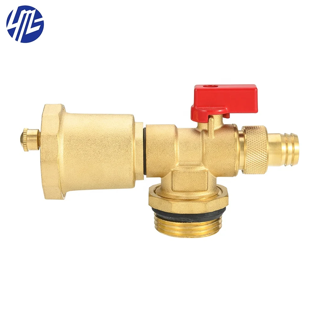 EU4403B LUMGE Floor Heating Drain Cock Pressure Valves Water Release Valve