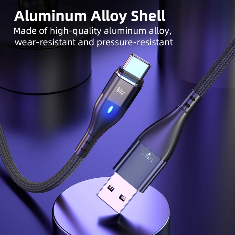 Magnet USB data cable 6 in 1 type a+c plug charger PD60W/100W fast chargin cable for mobile phones free logo service