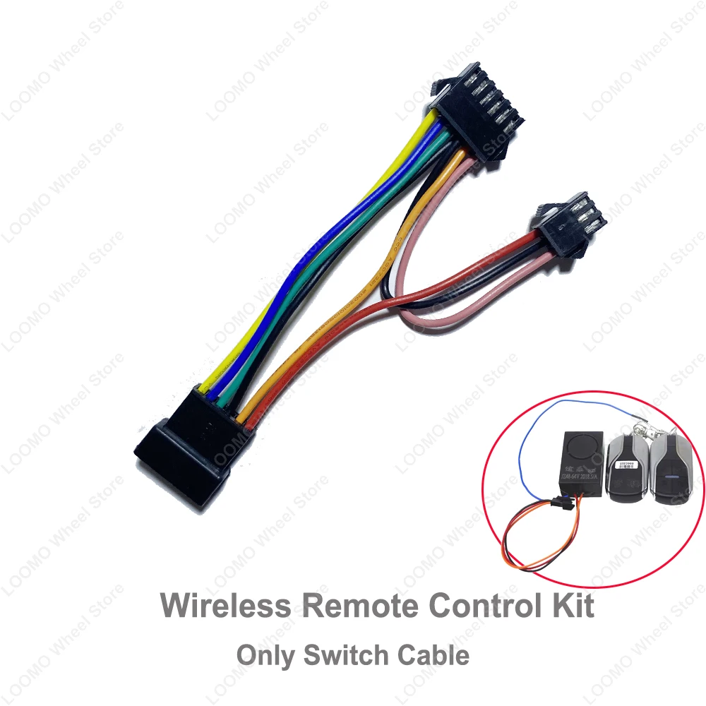 Modified Kaabo Power Key Lock Switch Cable for Wireless Remote Control Alarm Suit Kaabo Mantis 10 wolf warrior Dualtron