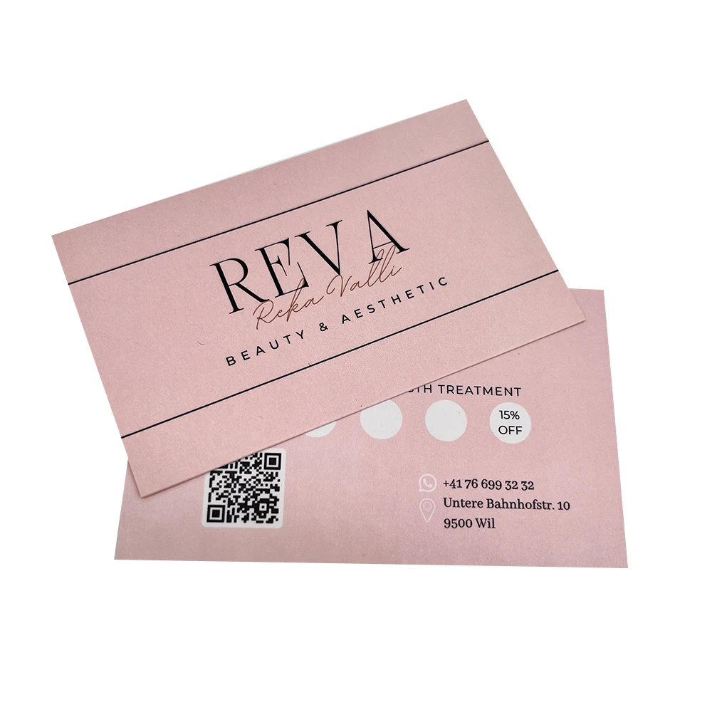 Factory Producing Printing Foiling Stamping Paper Business Cards Customized Logo design for my brand