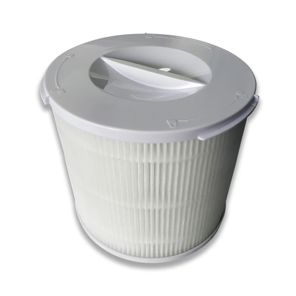 Trending 2024 air purifyer round shape air purifier uv germ light air treatment HEPA Filter with photo catalyst