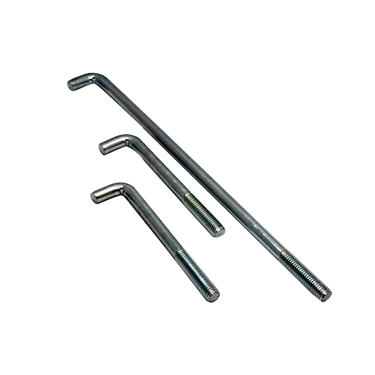 High Tensile Stainless Steel Forged Galvanized Hook Anchor Foundation Anchor Bolt