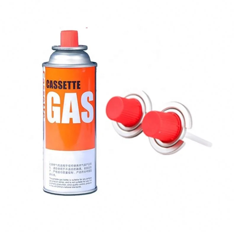Portable gas cartridge Aerosol Butane gas can