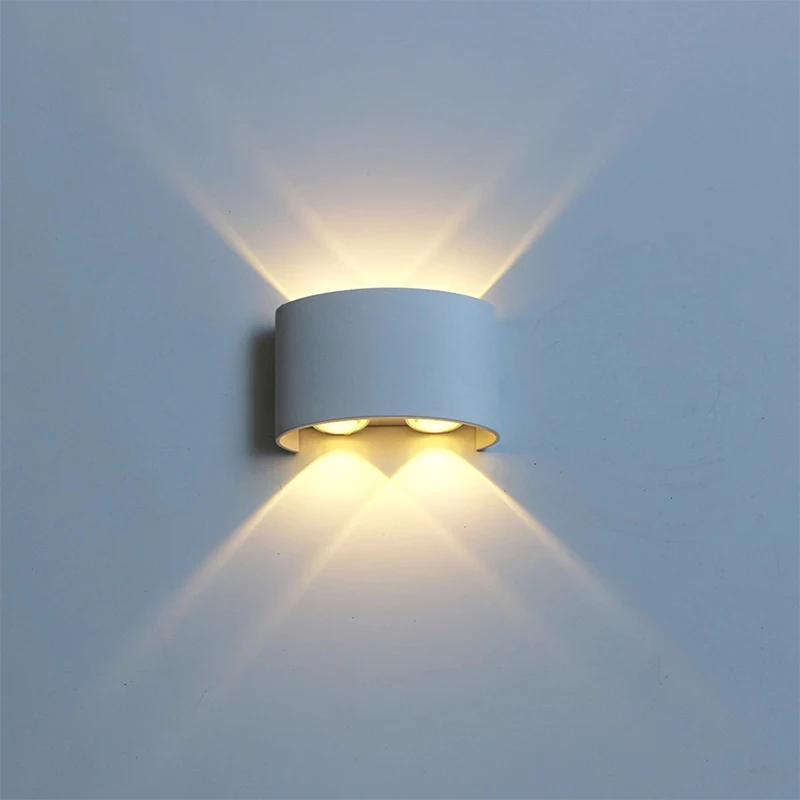 
Simple style adjustable double-headed hotel home stairs4w8w 12w led wall light 