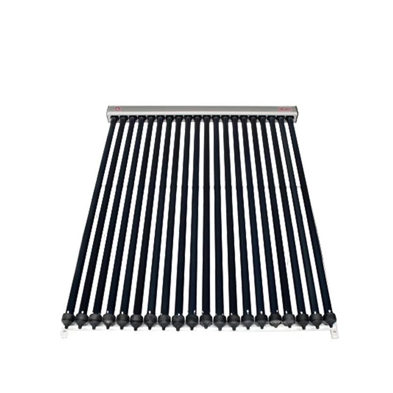 Vacuum Tube Heat Pipe Solar Collector with Inlet and Outlet in the Bottom of Manifold