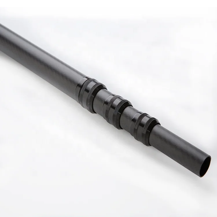 900mm 2 step telescopic carbon fiber tubes, suitable for legs lightweight pole with clamp