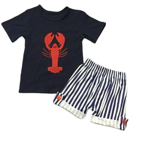 Оптовая продажа, детская одежда, Детская Футболка реглан с графическим рисунком, одежда в стиле хипстер для маленьких мальчиков, синяя рубашка с аппликацией и коротким рукавом