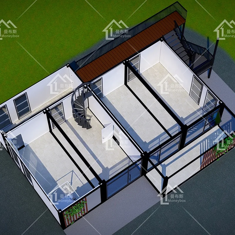 Prefabricated 20/40 ft modular container homes buildings, office container for sale