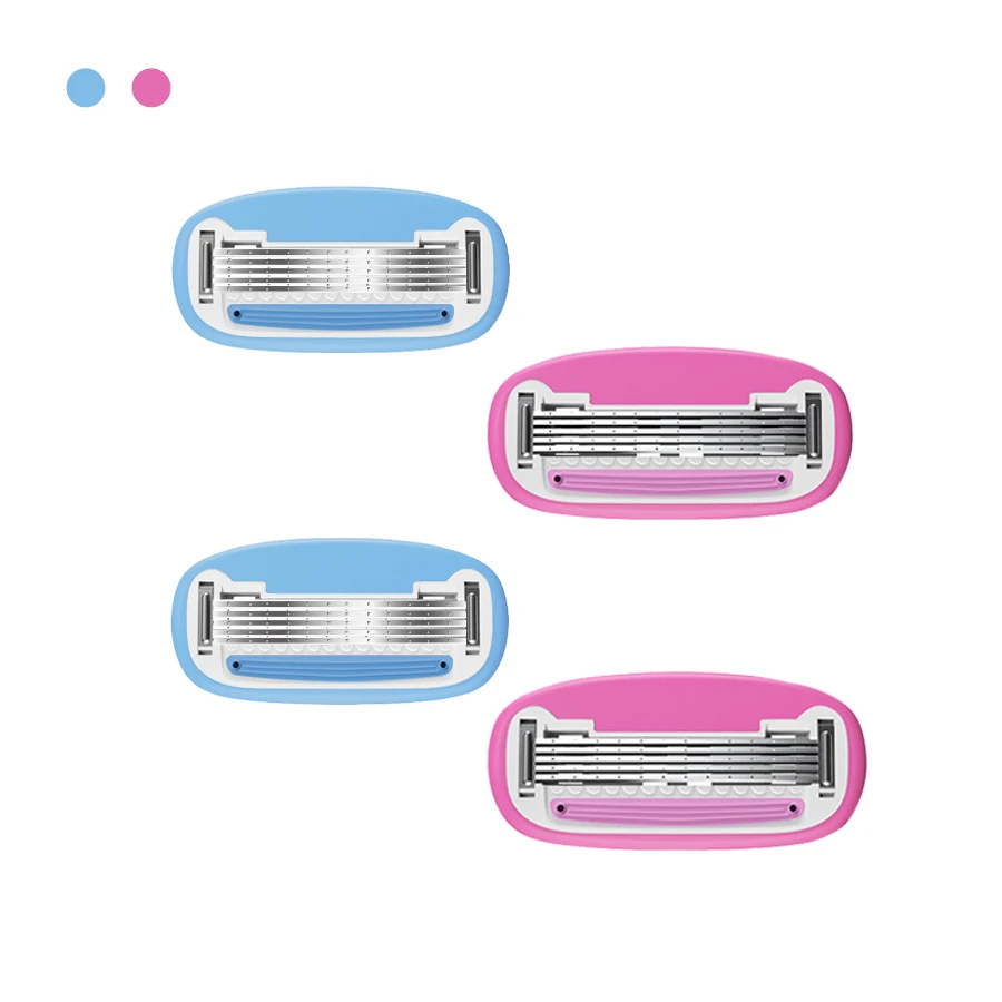 USA 5 Blades Cartridge Halo 5 Five Blades System Razor Women Shaving