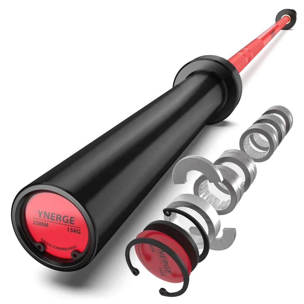 customize color 8 needle bearings 1500lb cerakote  barbell bar