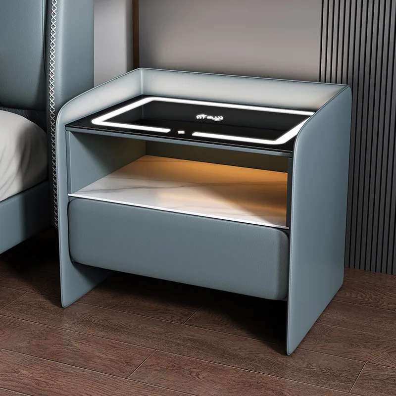 storage cabinet with drawers night table bedside with led bedside table storage drawers divider box