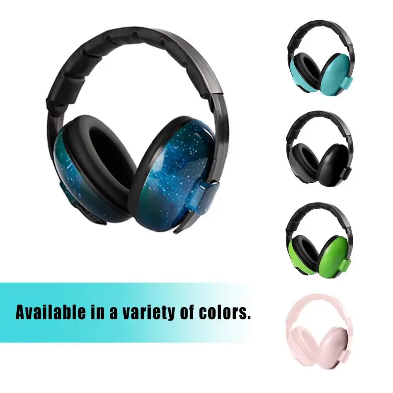 Low price Low moq customized packaging, color, logo, pattern baby noise reduction ear protection earmuffs