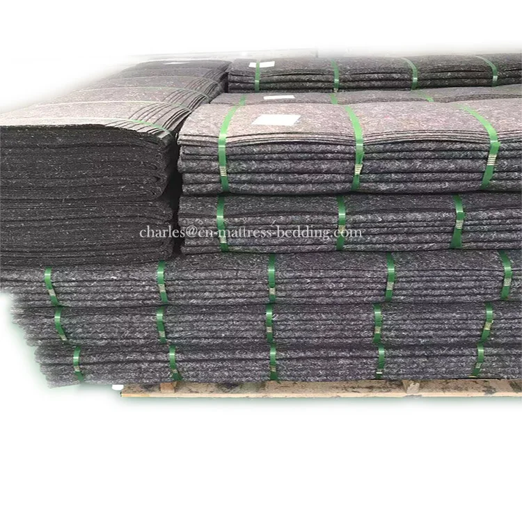 Various grams Non woven recycle  felt pad material mattress felt