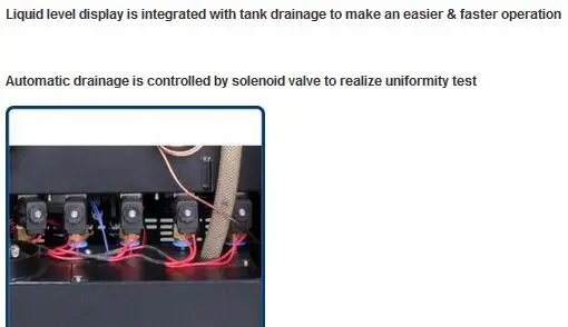 Auto fuel injector cleaner Tektino INJ-8B Engine Carbon Tester with 8 jars