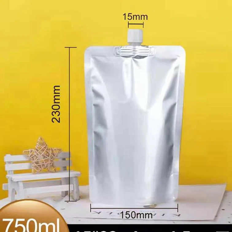 Automatic spout pouch filling and capping machine for packing bag liquid water milk oil beverage juce paste cream honey sauce