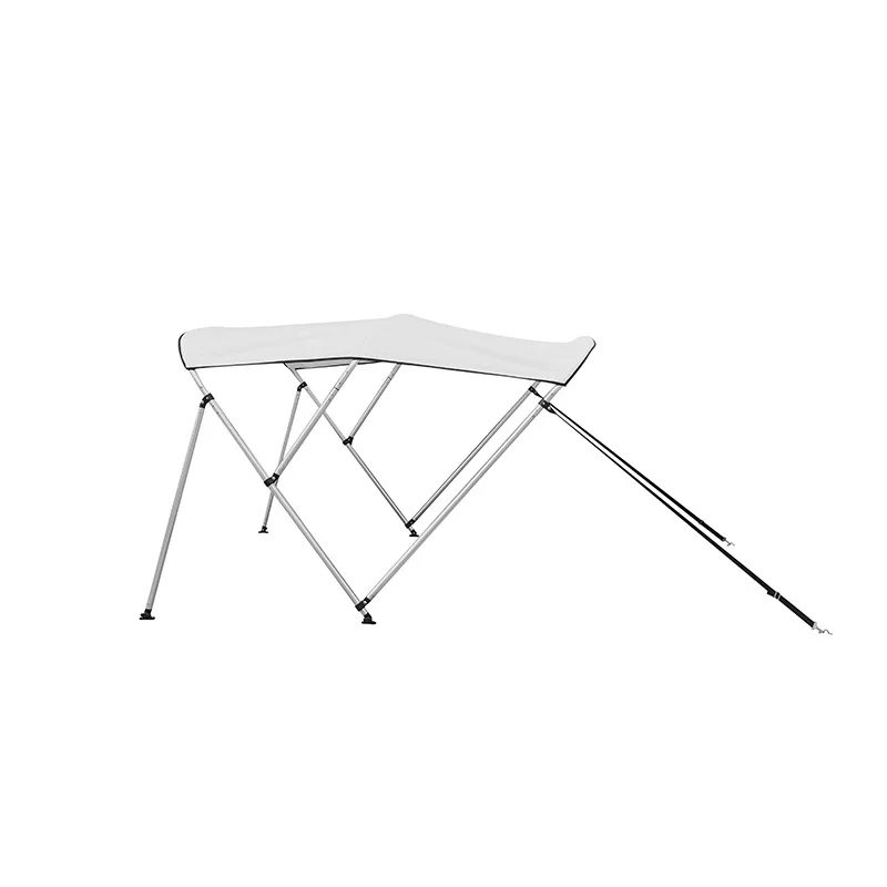 GREAT FAST watersport wakeboard outdoor aluminum stainless steel round tube 600d oxford fabric 3 Bow Stainless Steel Bimini Top