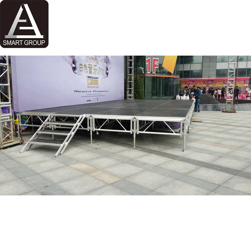 Mobile Concert Folding Adjustable Non-Slip Portable Aluminium Stage Platform