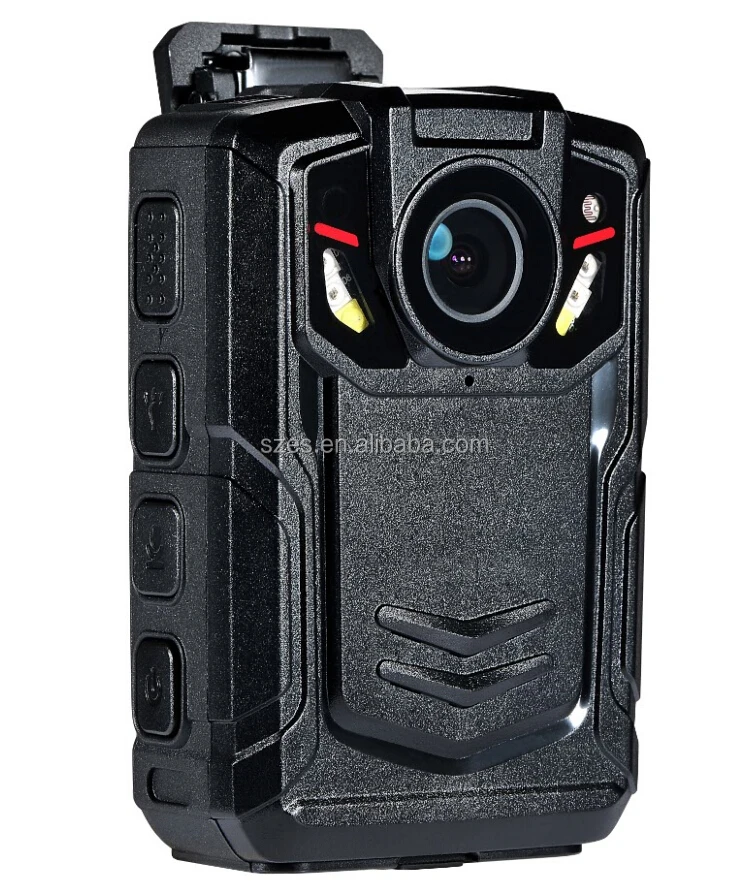 2-дюймовый ЖК-дисплей HD 1512P 4G нательная камера с кнопкой SOS AES256 EIS GPS ГЛОНАСС изношенная