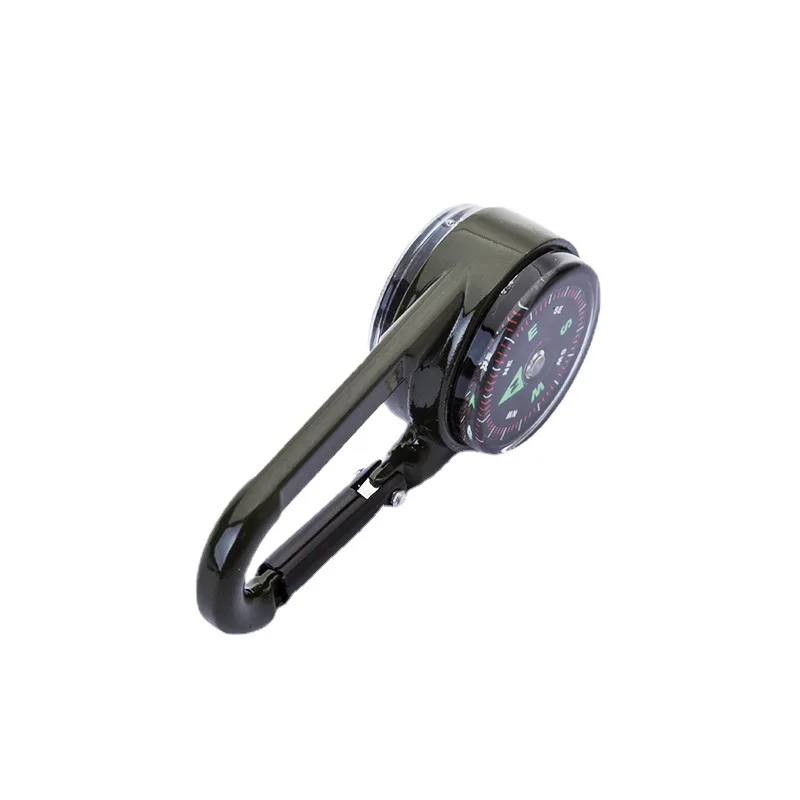 Mini Climbing Button Lightweight Compass With thermometer for climbing and hiking and travelling